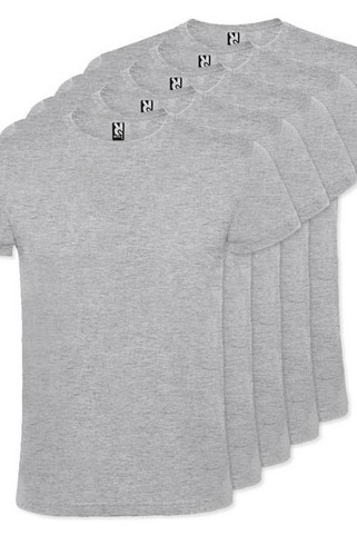 Pack of 5 Roly CA6424 - ATOMIC 150 Tubular short-sleeve t-shirt