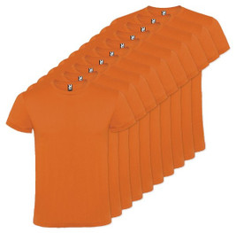 Pack of 10 Roly CA6424 - ATOMIC 150 Tubular short-sleeve t-shirt