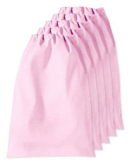 Pack of 5 Westford mill WM115 - Versatile Cotton Tote Bag with Customizable Sizes