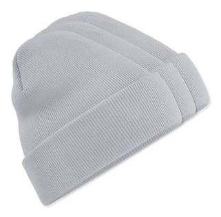 Pakke med 3 Beechfield BF045 - Vintervarm Beanie med Flap til Komfort