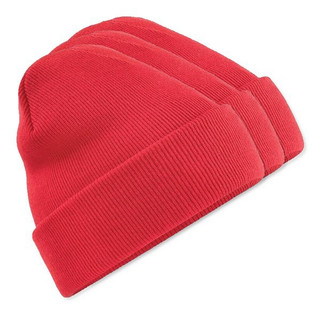 Pack of 3 Beechfield BF045 - Cozy Windproof Unisex Beanie with Secure Flap
