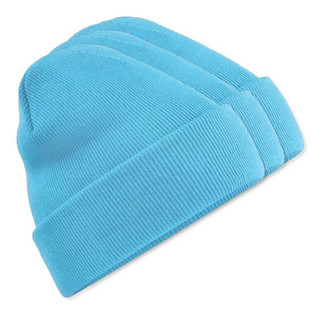 Pack of 3 Beechfield BF045 - Cozy Windproof Unisex Beanie with Secure Flap