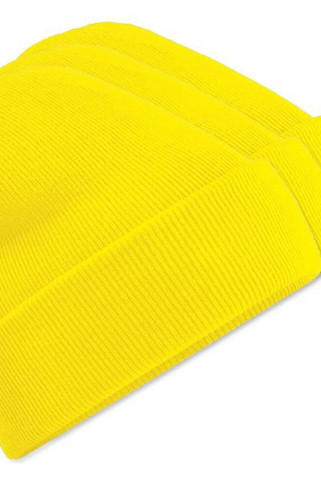 Förpackning med 3 Beechfield BF045 - Värmande Vintermössa med Flik för Extra Skydd