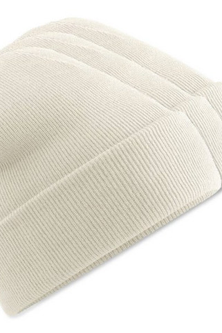 Pack mit 3 Beechfield BF045 - Wärmende Unisex-Mütze mit Klappe für Wintertage