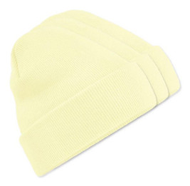 Pack of 3 Beechfield BF045 - Cozy Windproof Unisex Beanie with Secure Flap
