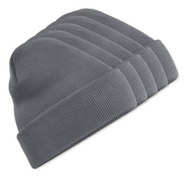 Pack of 5 Beechfield BF045 - Cozy Windproof Unisex Beanie with Secure Flap