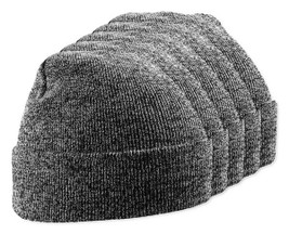 Pack of 5 Beechfield BF045 - Cozy Windproof Unisex Beanie with Secure Flap