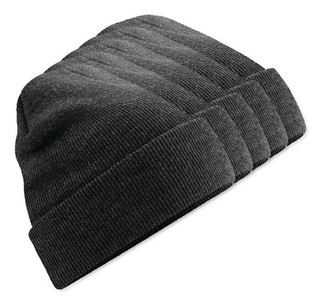 Pakke med 50 Beechfield BF045 - Vintervarm Beanie med Flap til Komfort