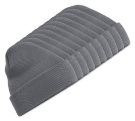 Pakke med 100 Beechfield BF045 - Vintervarm Beanie med Flap til Komfort