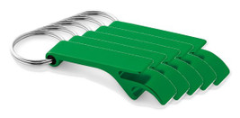 Pak van 5 Egotier 93151 - Aluminium sleutelhanger met capsule-opener