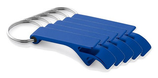 Pack of 50 Egotier 93151 - Aluminium keyring with bottle opener