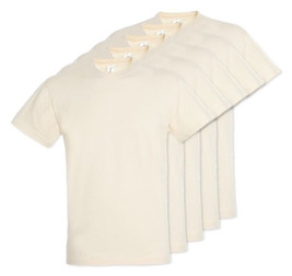 Pack de 5 SOL'S 11380 - REGENT Tee Shirt Unisexe Col Rond