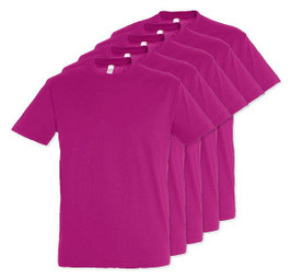 Pack mit 5 SOL'S 11380 - REGENT Herren Rundhals T Shirt