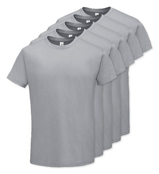 Pack mit 5 SOLS 11380 - REGENT Herren Rundhals T Shirt
