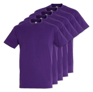 Pack of 5 SOLS 11380 - REGENT Unisex Round Collar T Shirt