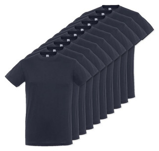 Pack of 10 SOLS 11380 - REGENT Unisex Round Collar T Shirt