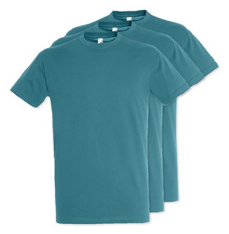 Balení 30 ks SOLS 11380 - Unisex Round Collar T-Shirt Regent