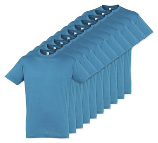 Pakke med 100 SOLS 11380 - Unisex Regent Ttshirt med rund hals