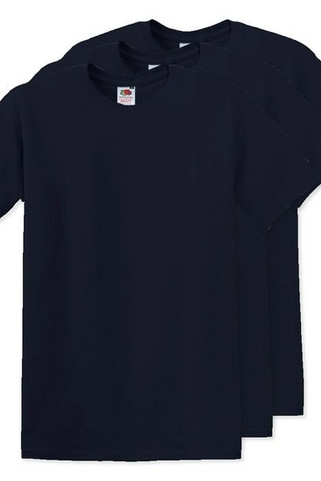 Pack of 3 Fruit of the Loom SC6 - Original Full Cut T (61-082-0)