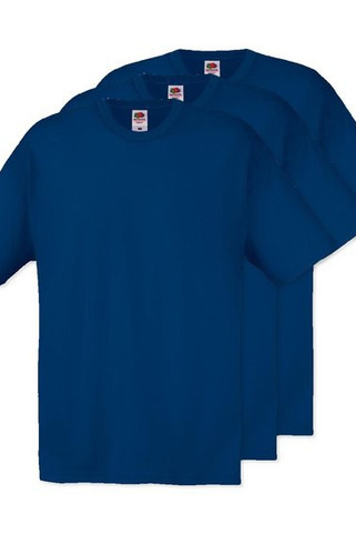 Paketti 3 kpl Fruit of the Loom SC6 - Original Full Cut T (61-082-0)