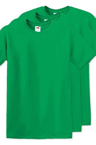 Pack of 3 Fruit of the Loom SC6 - Original Full Cut T (61-082-0)