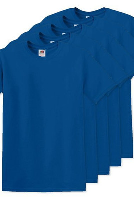 Pack of 5 Fruit of the Loom SC6 - Original Full Cut T (61-082-0)