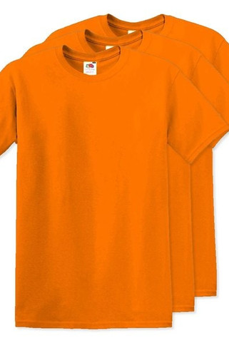 Pakke med 30 Fruit of the Loom SC6 - 100% bomuld kortærmet t-shirt