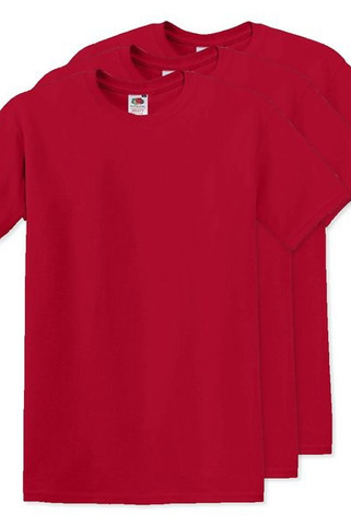 Pack of 30 Fruit of the Loom SC6 - Original Full Cut T (61-082-0)