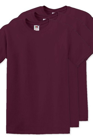 Pack mit 30 Fruit of the Loom SC6 - Original Full Cut T-Shirt