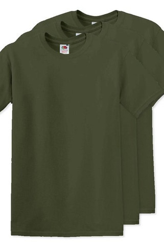 Pack mit 30 Fruit of the Loom SC6 - Original Full Cut T-Shirt