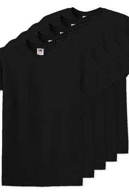 Pack de 50 Fruit of the Loom SC6 - T-Shirt Manches Courtes 100% Coton