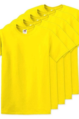 Pack of 50 Fruit of the Loom SC6 - Original Full Cut T (61-082-0)