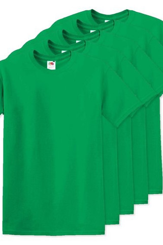 Pack de 50 Fruit of the Loom SC6 - T-Shirt Manches Courtes 100% Coton