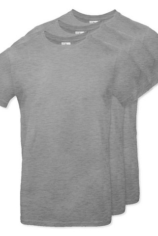 Pack of 3 B&C BC03T - Mens Modern Ringspun Cotton T-Shirt