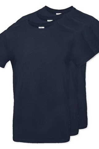 Pack of 3 B&C BC03T - Mens Modern Ringspun Cotton T-Shirt