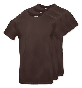 Pack of 3 B&C BC03T - Mens Modern Ringspun Cotton T-Shirt