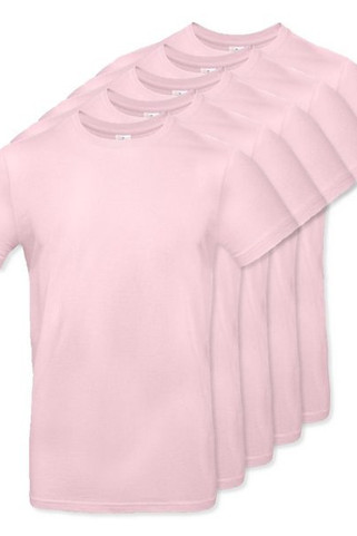 Pakke med 5 B&C BC03T - Herre t-shirt 100% bomuld