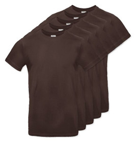 Pack of 5 B&C BC03T - Men's Modern Ringspun Cotton T-Shirt