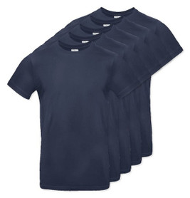 Pack of 5 B&C BC03T - Men's Modern Ringspun Cotton T-Shirt