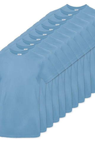 Pack of 10 B&C BC03T - Mens Modern Ringspun Cotton T-Shirt