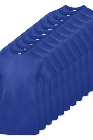 Pack of 10 B&C BC03T - Mens Modern Ringspun Cotton T-Shirt