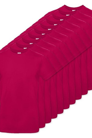 Pack de 10 B&C BC03T - Tee-Shirt Homme 100% Coton