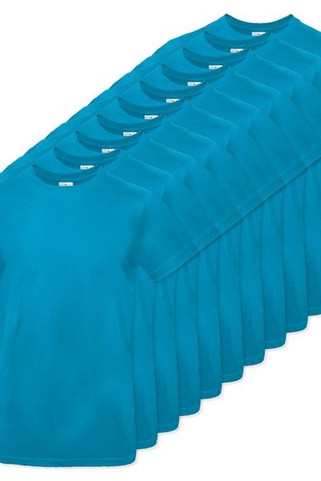 Pack of 10 B&C BC03T - Mens Modern Ringspun Cotton T-Shirt