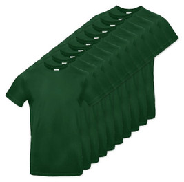 Pack of 10 B&C BC03T - Men's Modern Ringspun Cotton T-Shirt