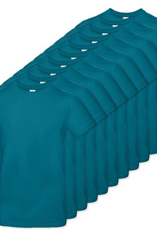 Pack of 10 B&C BC03T - Mens Modern Ringspun Cotton T-Shirt