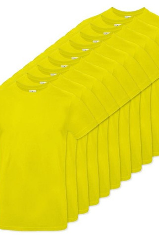 Pakke med 10 B&C BC03T - Herre t-shirt 100% bomuld