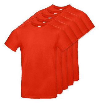 Pack of 50 B&C BC03T - Mens Modern Ringspun Cotton T-Shirt