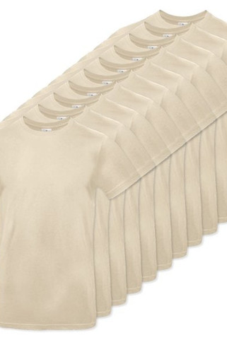 Pack of 100 B&C BC03T - Mens Modern Ringspun Cotton T-Shirt