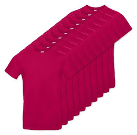 Pack of 100 B&C BC03T - Men's Modern Ringspun Cotton T-Shirt