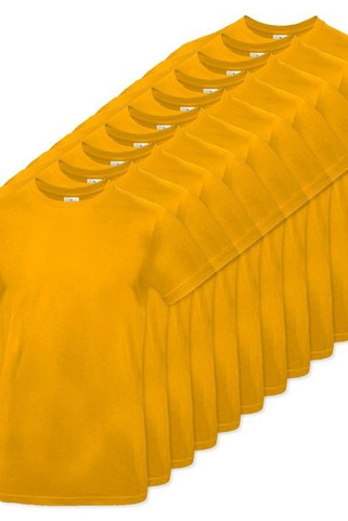 Pakke med 100 B&C BC03T - Herre t-shirt 100% bomuld